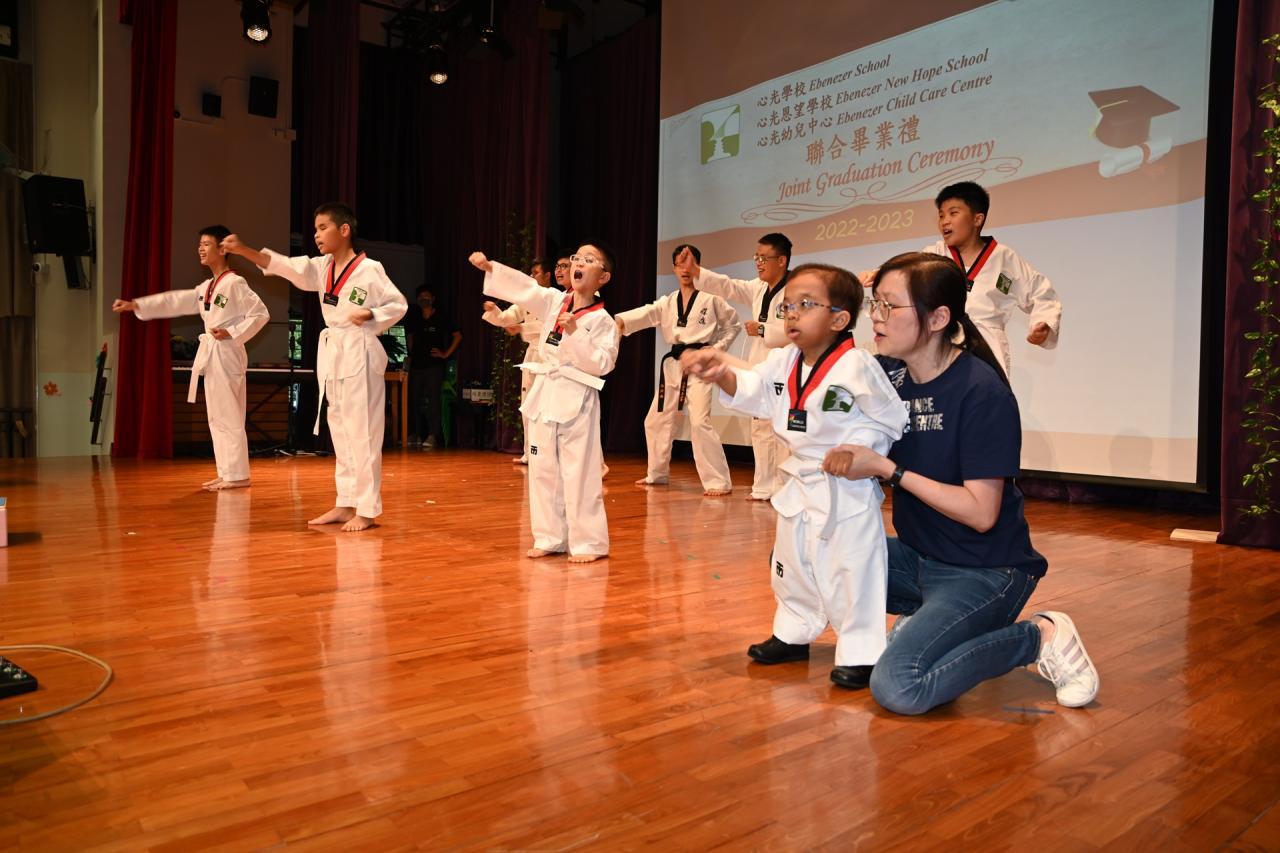 跆拳道表演